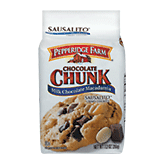 Pepperidge Farm Cookies Chocolate Chunk Sausalito Milk Chocolate Macadamia Full-Size Picture